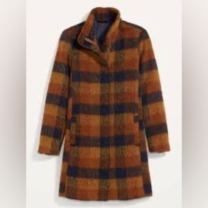 Old Navy Plaid Coat